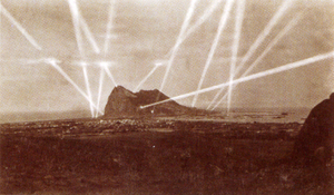 Gibraltar searchlights